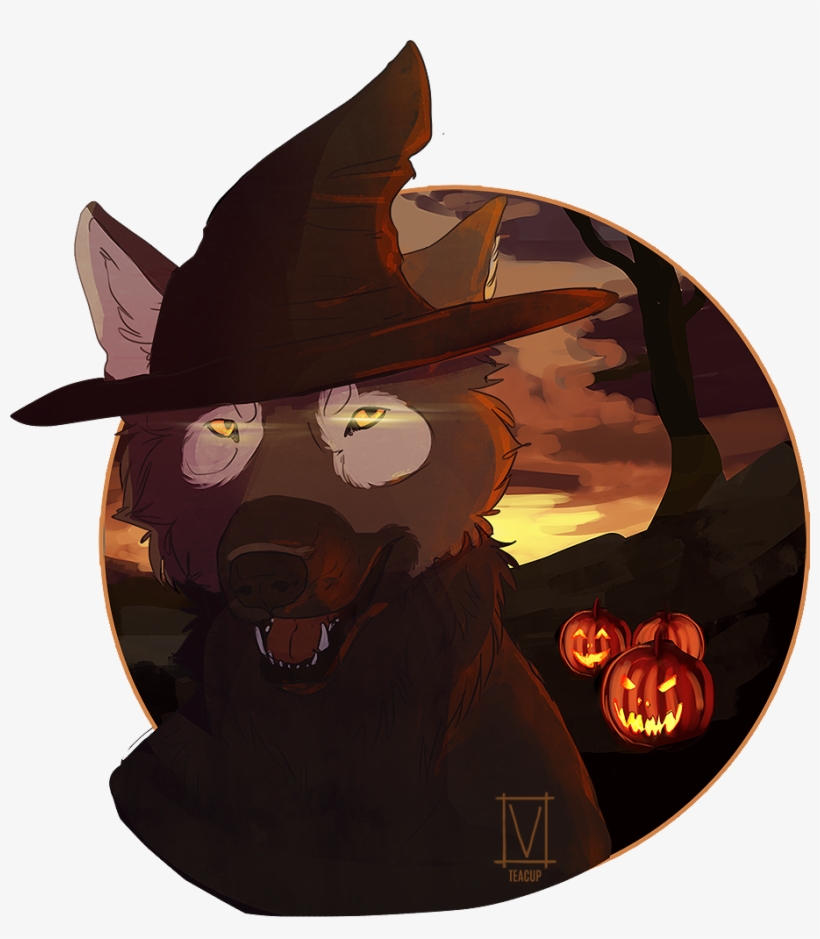 Halloween Odin Badge - Black Cat, transparent png download