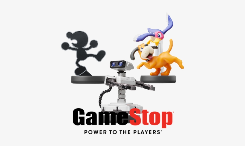 Gamestop Retro Three Pack Amiibo Information - Nintendo Amiibo R.o.b. - Wii U, transparent png download