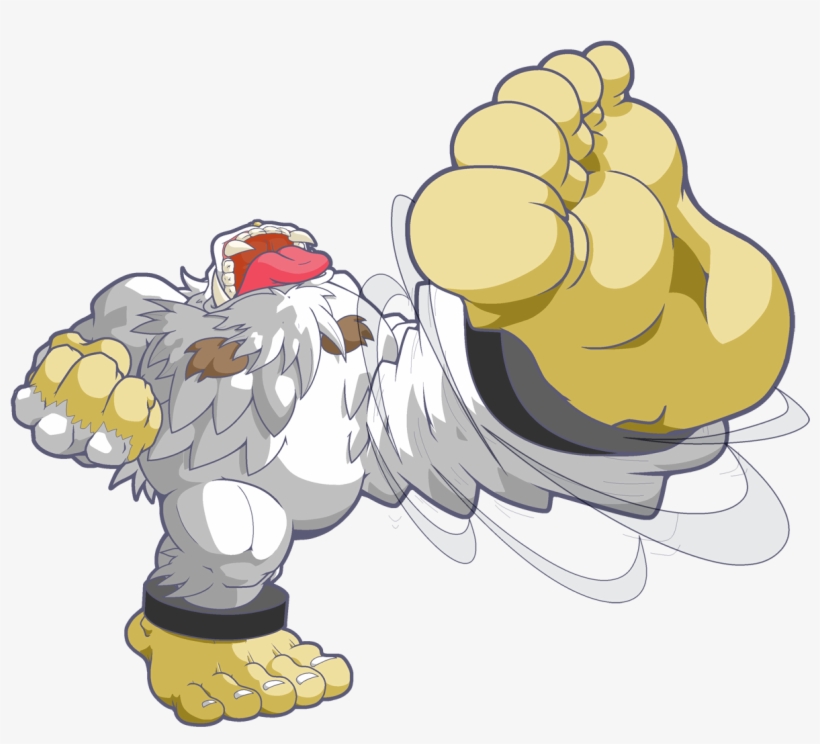Sasquatch Big Typhoon - Imagenes De Darkstalkers Sasquatch, transparent png download