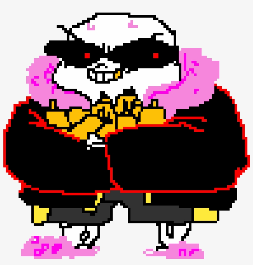 Uf Sans And His Mustard - Illustration, transparent png download