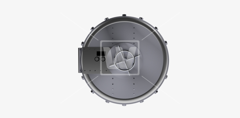 Bank Vault Iron Doors - Bank, transparent png download
