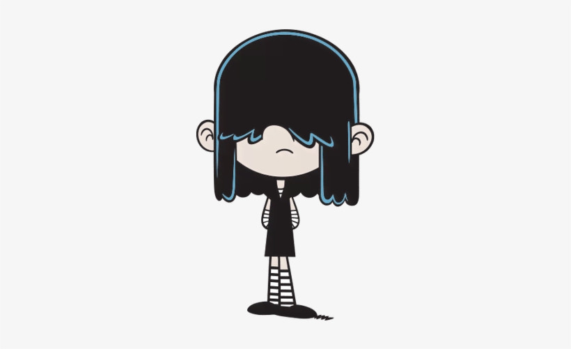 Clip Library Stock Lucy From Nick - Loud House Characters Lucy, transparent png download