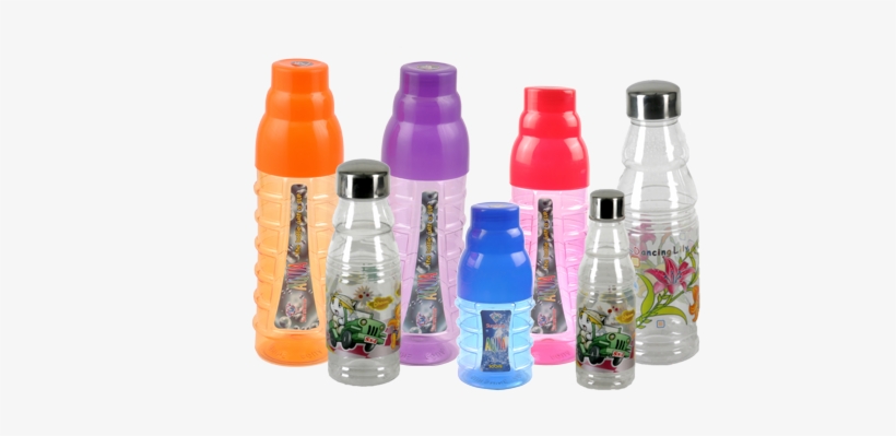 Designed And Varities - Plastic Bottle For Fridge, transparent png download