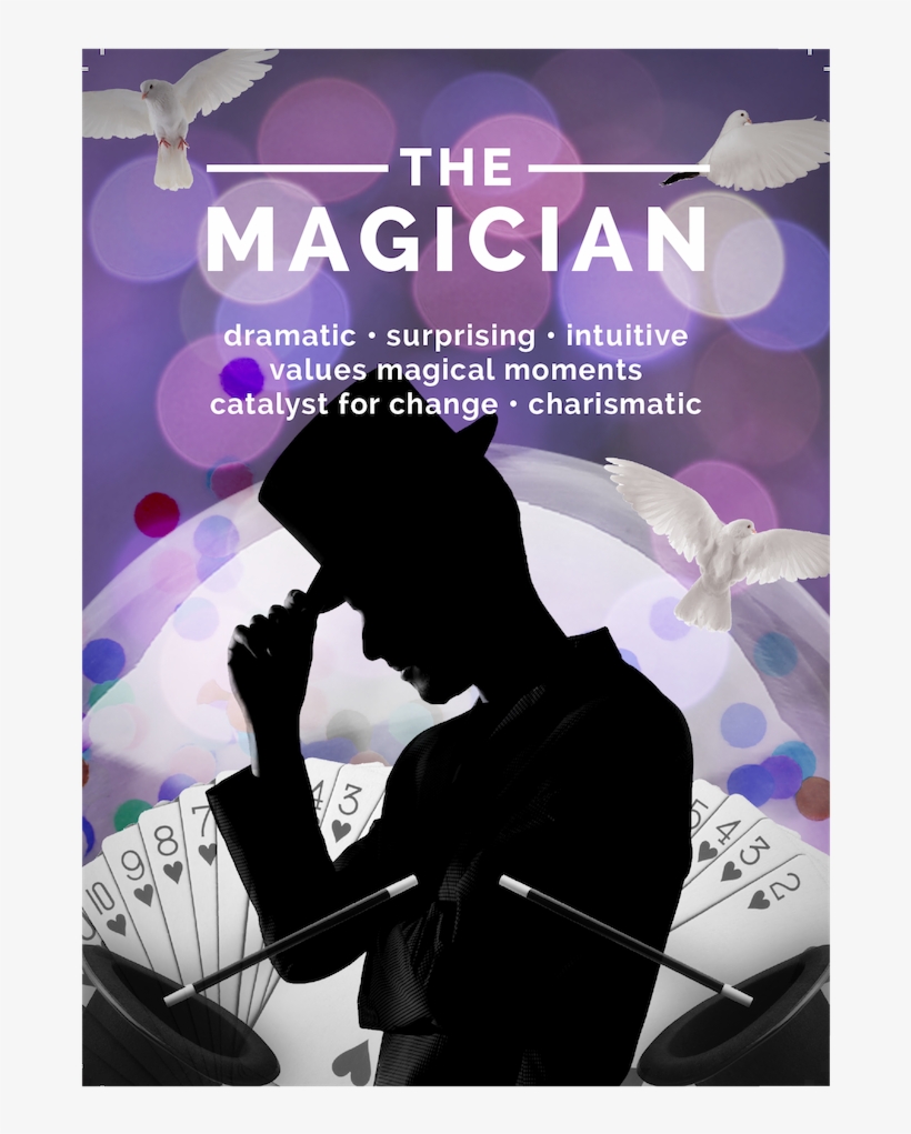 Step Change 12 The Magician - Poster, transparent png download