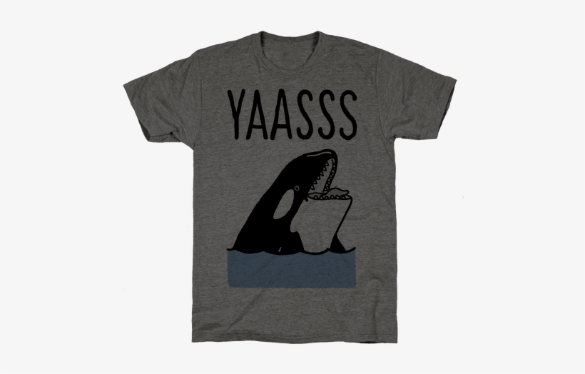 Yaasss Orca Mens T-shirt - Orca Super Cute, transparent png download
