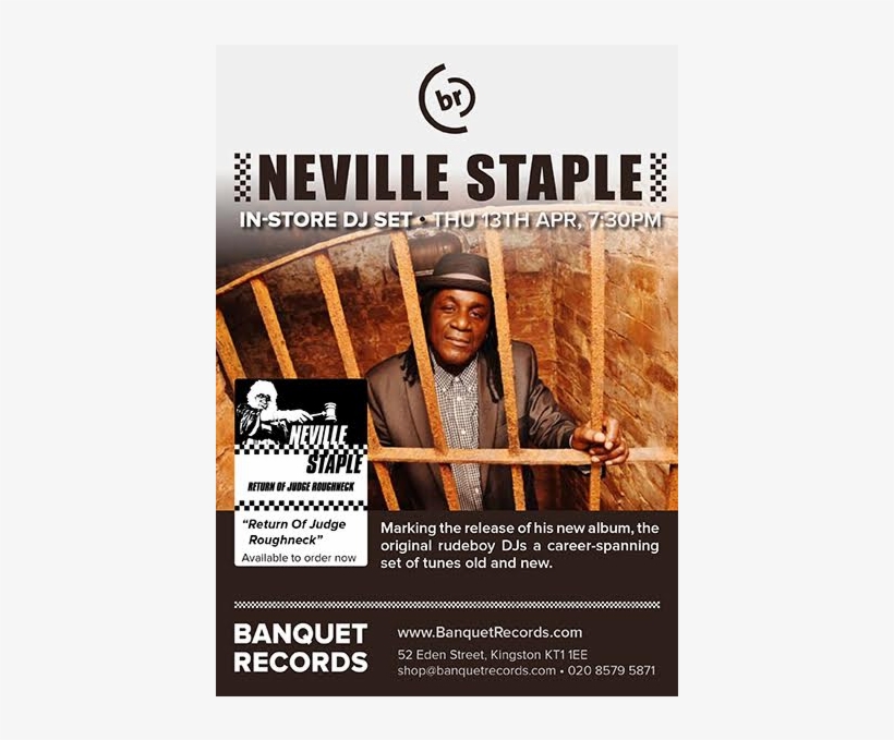 Thursday 13th April At Banquet Records, - Alliance Entertainment Return Of Judge Roughneck 43449279, transparent png download