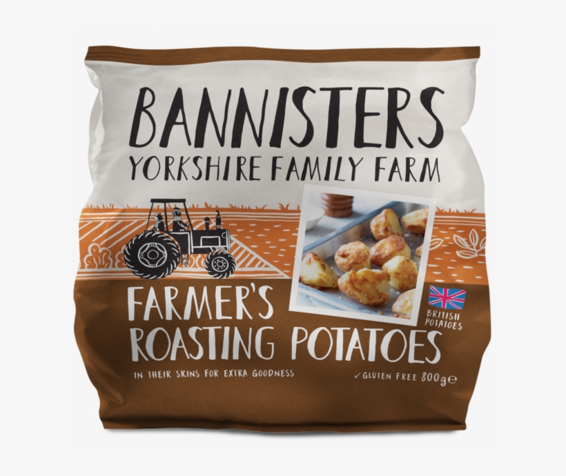 Farmer's Roasting Potatoes - Bannisters' Farm Farmer's Roasting Potatoes Frozen, transparent png download
