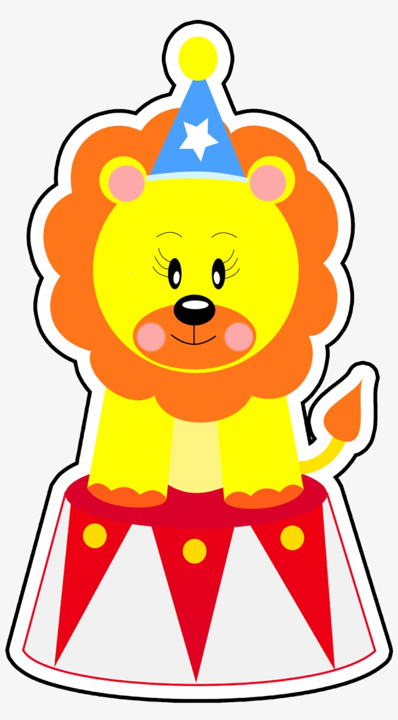 Vetor Circo, Macaco Vetor, Leão Vetor, Elefante Vetor, - Circus Clown Lion, transparent png download