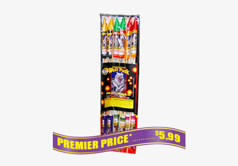 Assorted Wolf Pack Rockets - Phantom Fireworks Firecrackers, transparent png download