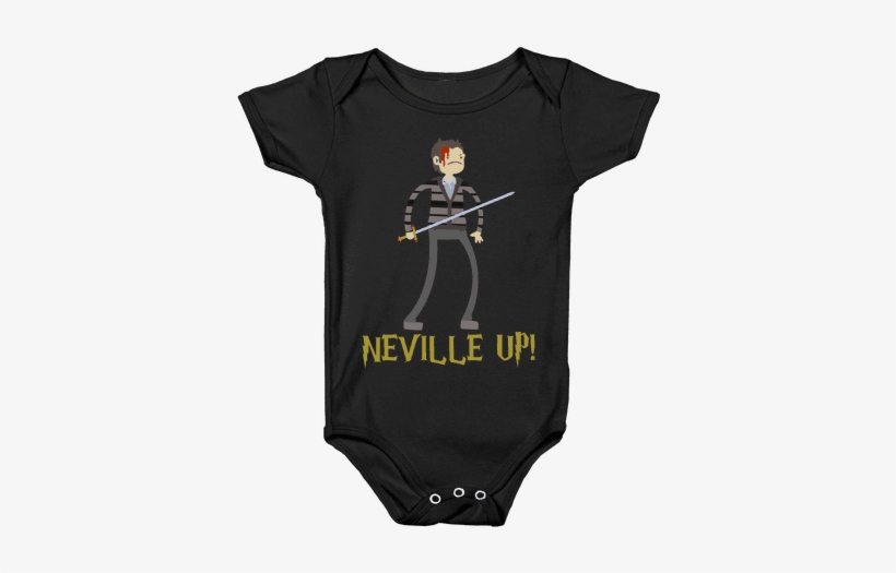 Neville Up Baby Onesy - Onesie, transparent png download