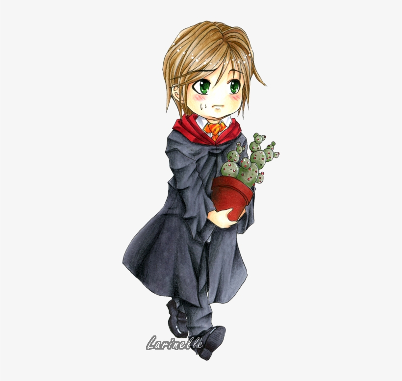 Neville By Larinelle - Harry Potter Anime Neville, transparent png download