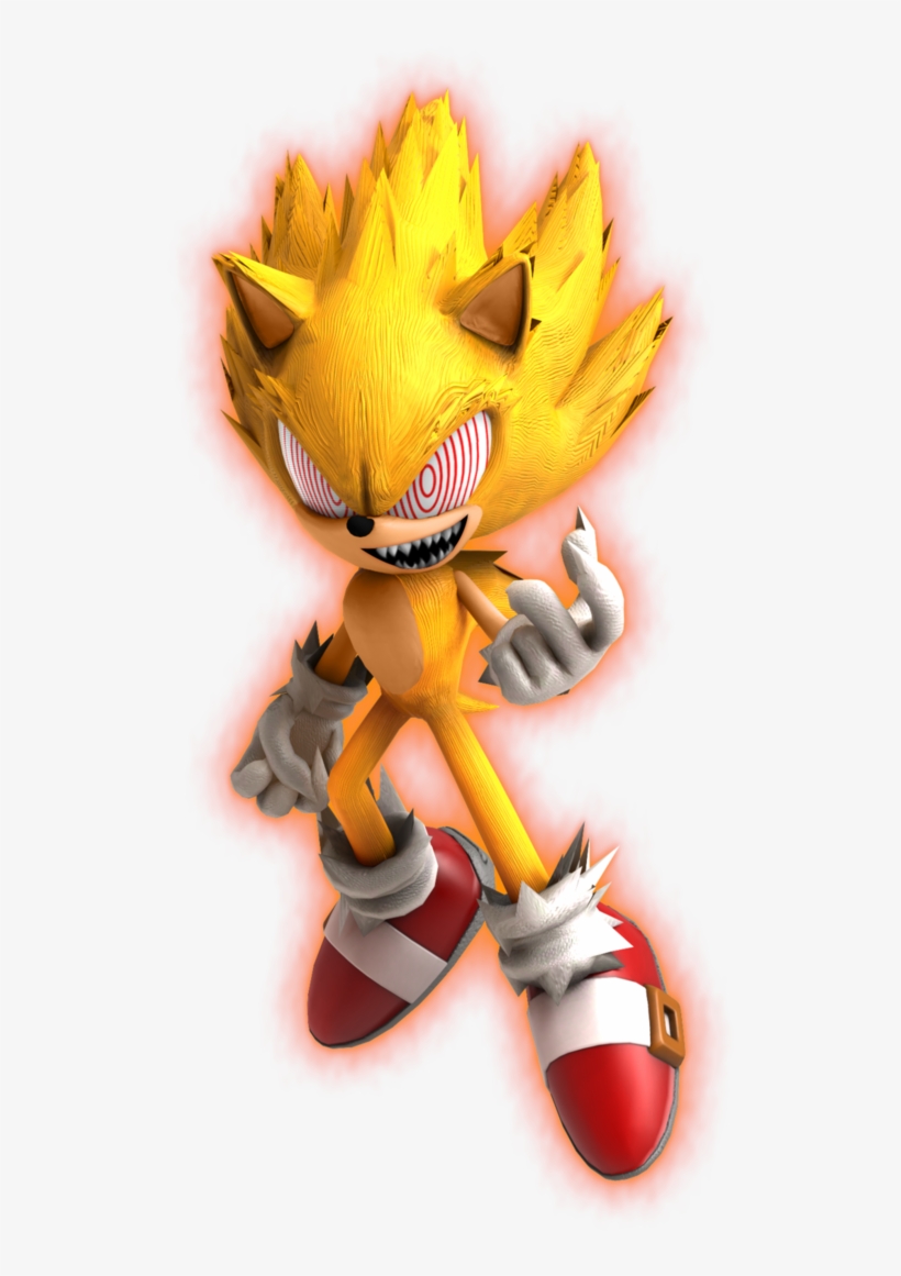 Fleetway Super Sonic By Kuroispeedster55 - Dibujos De Super Sonic PNG Image  | Transparent PNG Free Download on SeekPNG