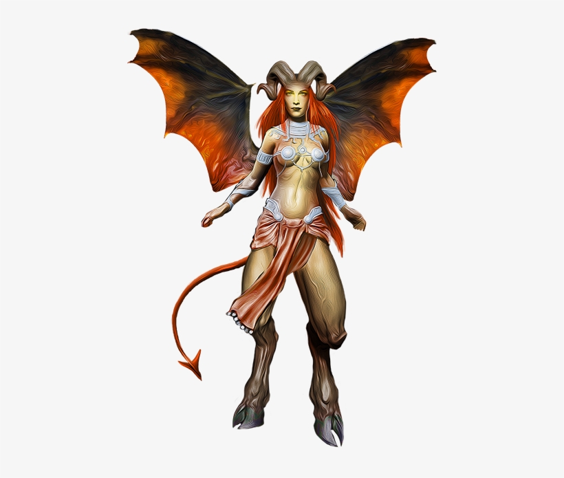 Traditional Games » Thread - Succubus Demon, transparent png download