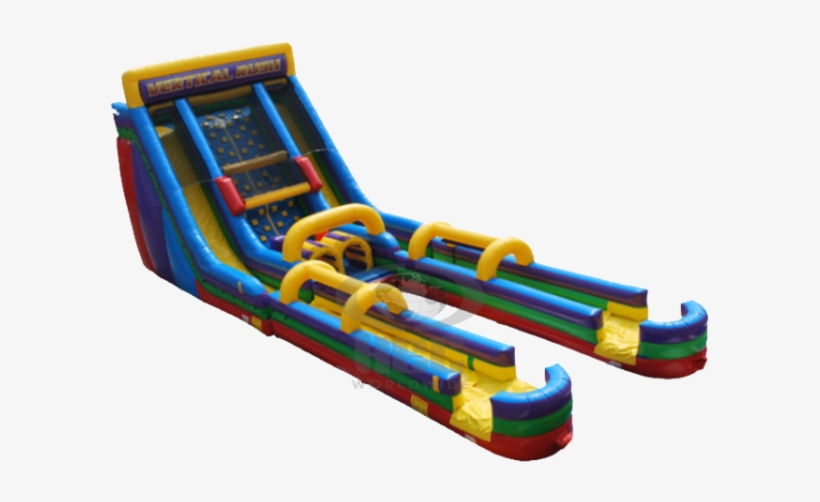 22 Vertical Rush Slip N Slide Attached Watermark - H2ogo Slip N Slide, transparent png download