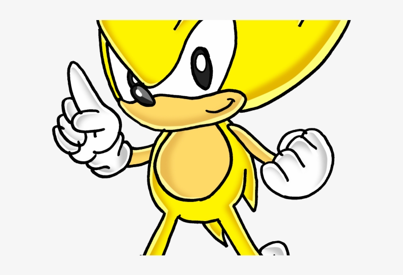 Sonic The Hedgehog Clipart Super Sonic - Sonic The Hedgehog, transparent png download