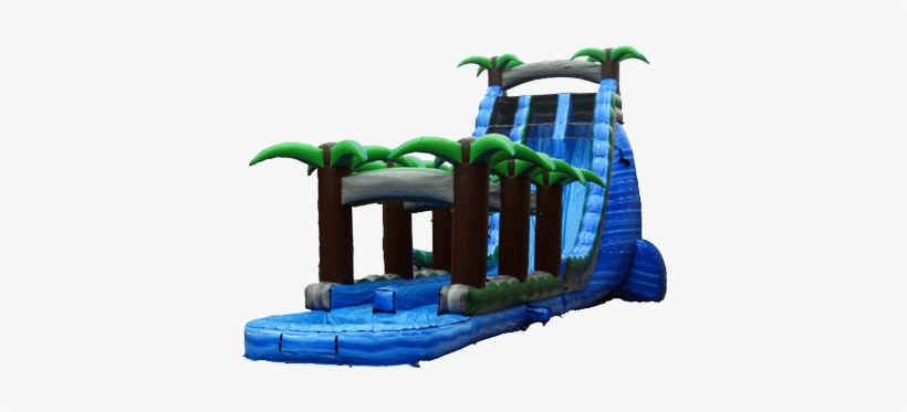 Tropical Falls Slide Rental - Much Does A Jumper Cost To Rent A Big And W, transparent png download