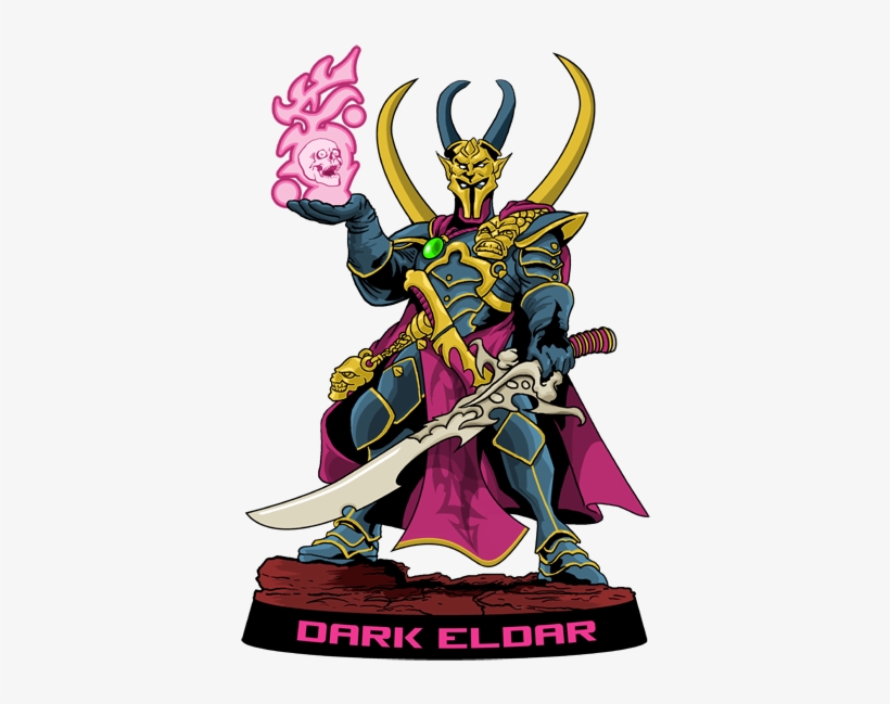 Voidraven Details & Succubus Uncovered - Dark Eldar Archon Model, transparent png download