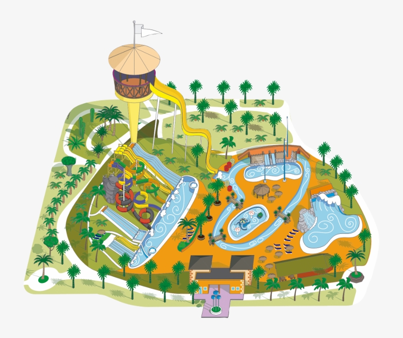 Water Park - Acua Water Park Corralejo, transparent png download