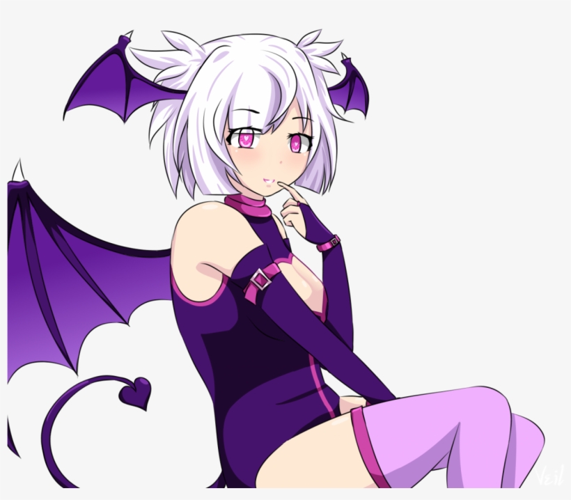 My Part Of An Art Trade - Succubus Lilith, transparent png download