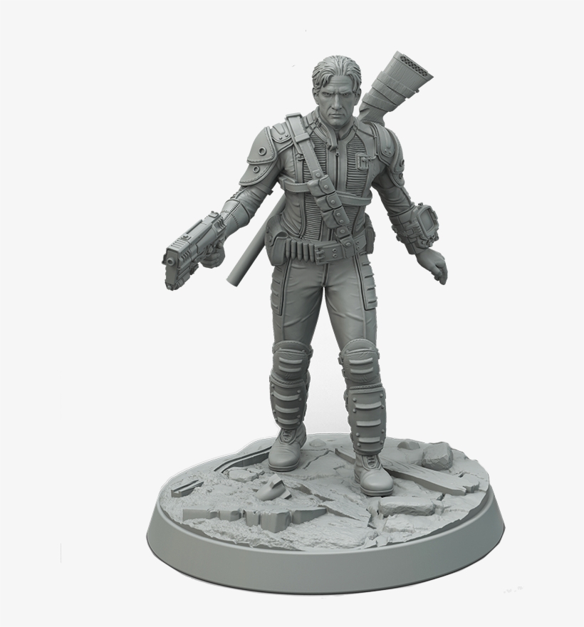 Sole Survivor - Fallout Miniatures, transparent png download
