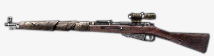 Scoped Mosin-nagant Side Fh - Mosin Nagant Sniper Png, transparent png download