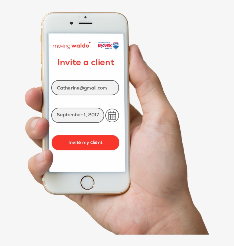 Invite Your Clients - Iphone, transparent png download