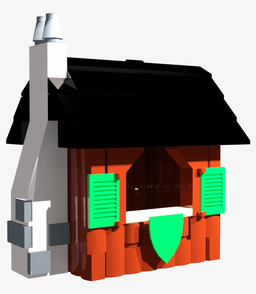 Park Ranger Shack - House, transparent png download