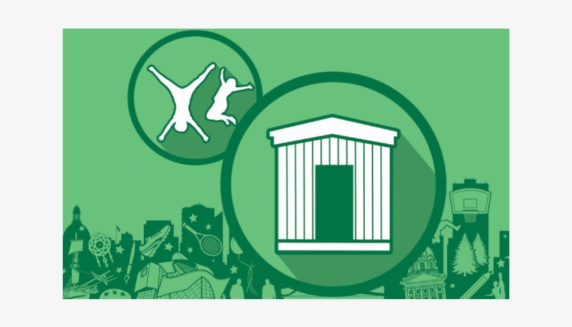 Spring Green Shack At Jubilee Park - Burnewood Community League Hall, transparent png download