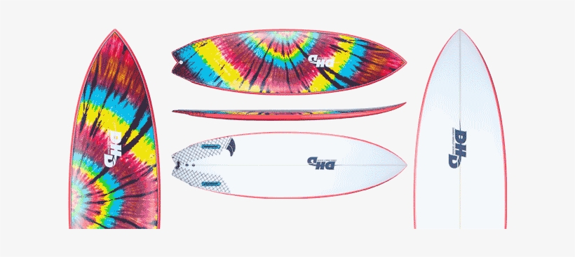 Twin Fin Fun Dhd Surfboards - Dhd Twin Fin, transparent png download