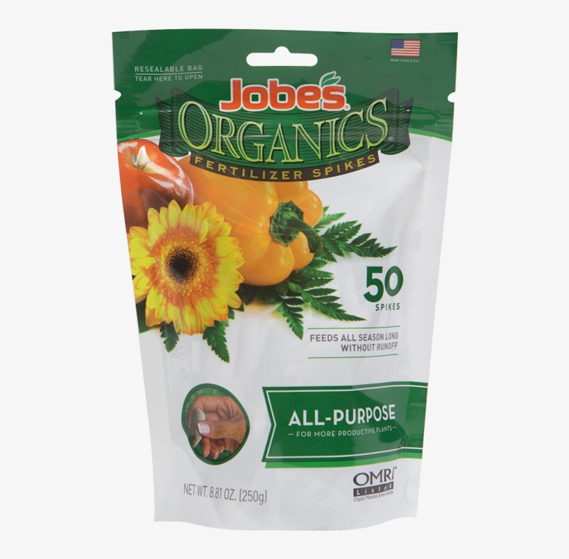 Jobe's Organics All-purpose Spikes - Jobes Organic Fertilizer Spikes, transparent png download