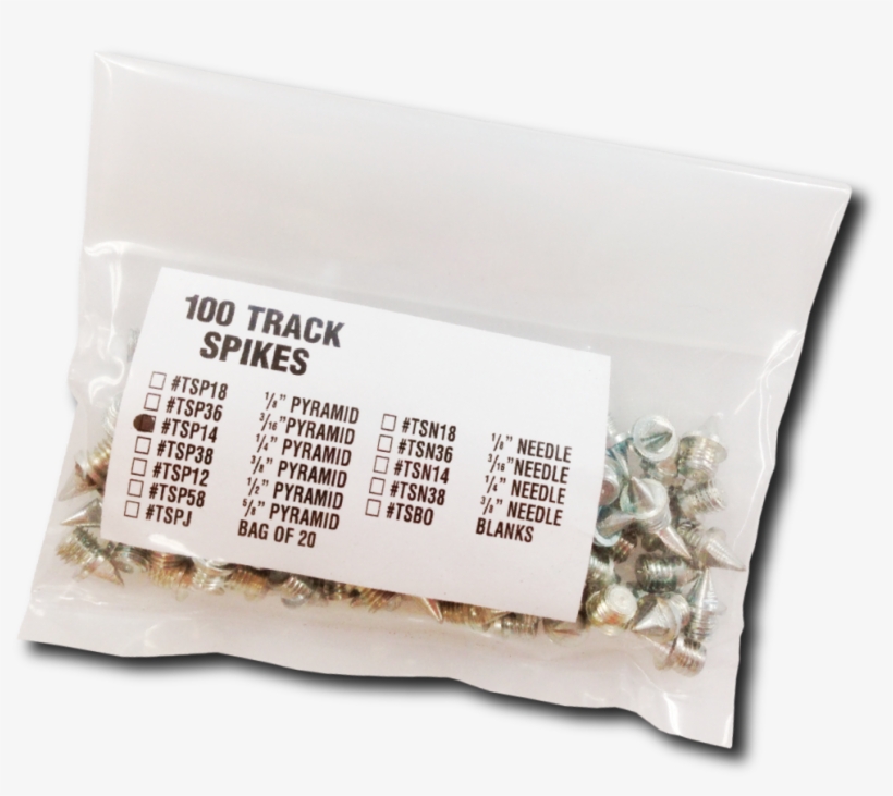 Track Spikes In Bulk - Track Spikes, transparent png download