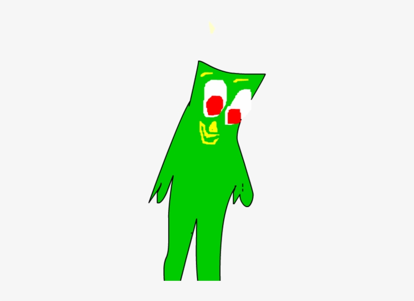 Wallpaper Gumby Picture - Cartoon, transparent png download
