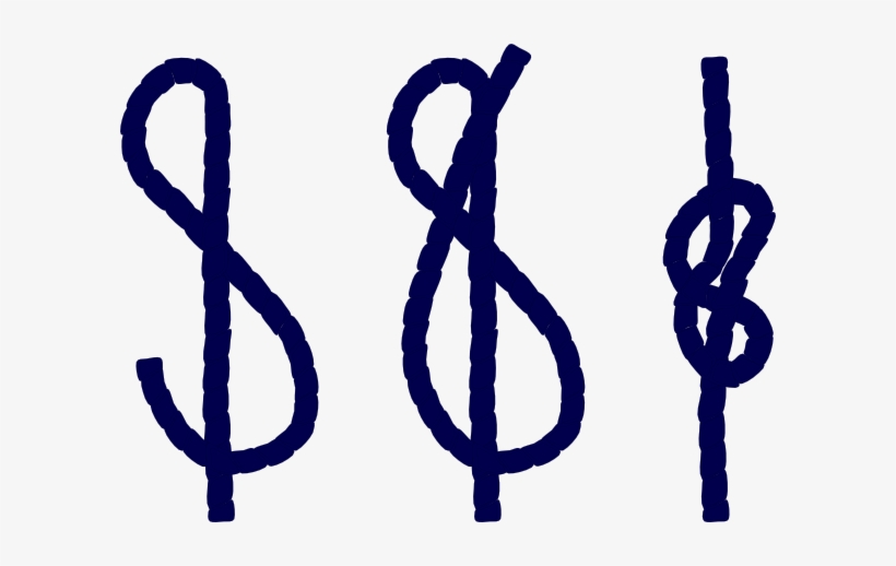 Small - Navy Rope Png, transparent png download