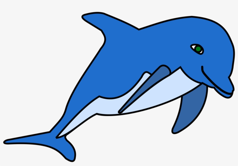 Dolphin Clip Art - Clip Art Of Dolphin, transparent png download