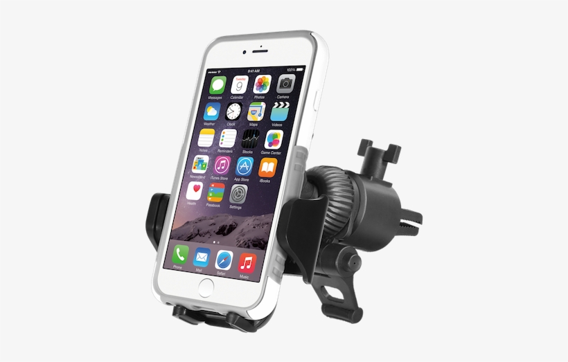 Fully Adjustable Car Vent Mount For Smartphones And - Cup Holder Phone Mount, transparent png download
