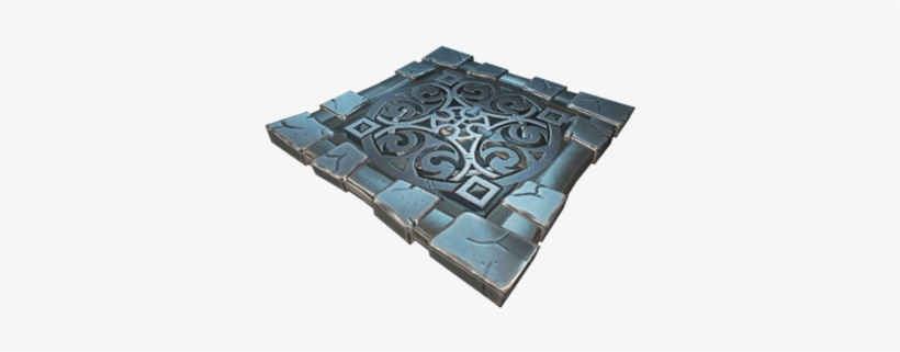 Steam Vent Silver Image - Floor, transparent png download