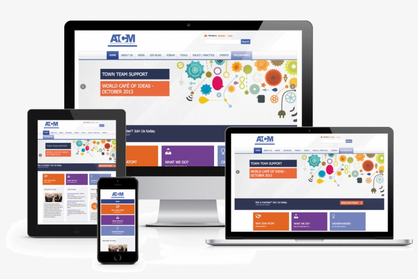 Make Your Site Compatible With Mobile Device - Responsive Design, transparent png download