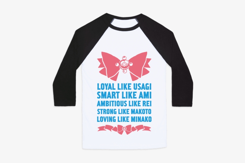 Loyal Like Usagi, Smart Like Ami, Ambitious Like Rei, - Gay Pride Bff Outfits, transparent png download