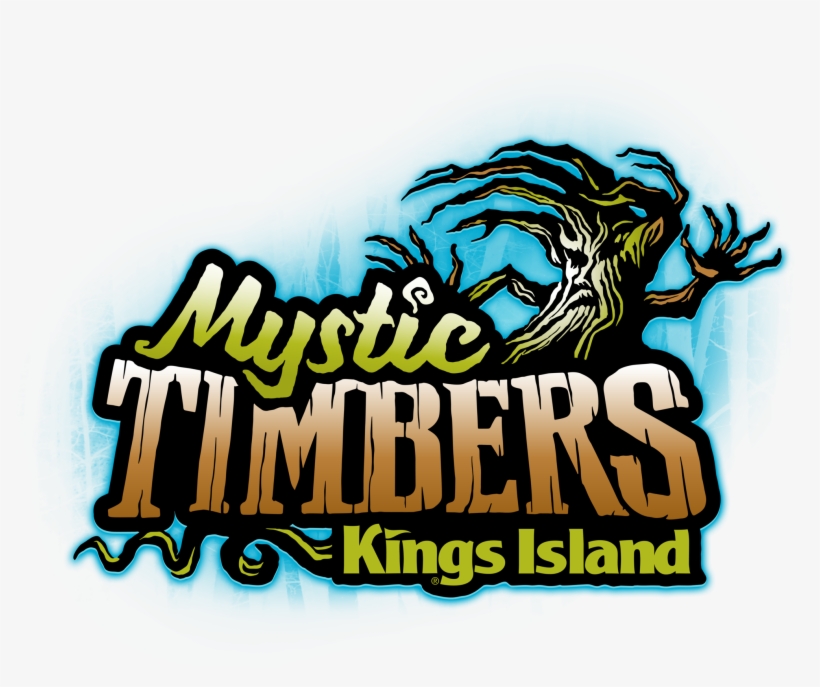 Kings Island Building Wooden Roller Coaster - Mystic Timbers Kings Island Logo, transparent png download