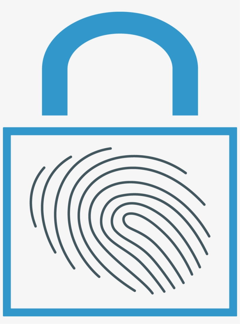Digital Transformation - Fingerprint, transparent png download