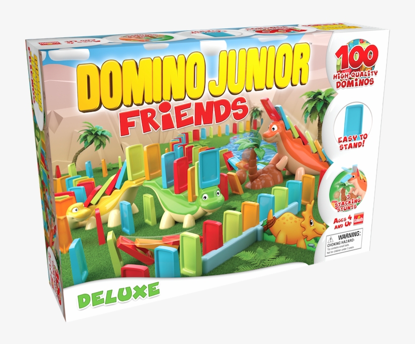 Goliath Domino Junior Dino Amigos 1.2 Kg, transparent png download