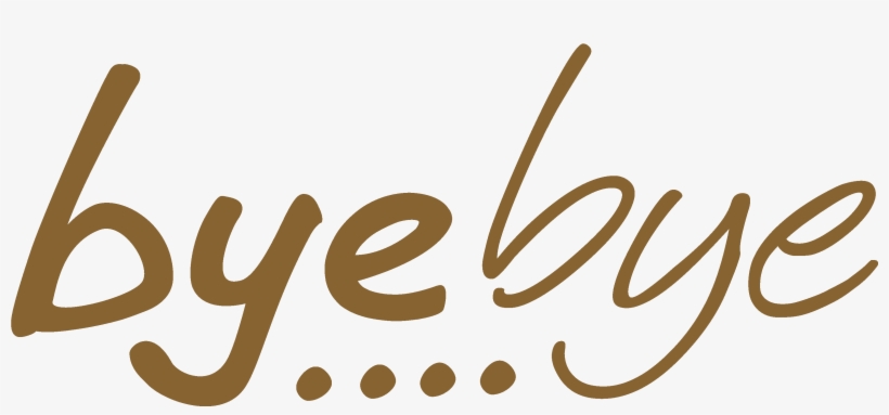 Byebye-logo Braun - Bye Bye 2016, transparent png download