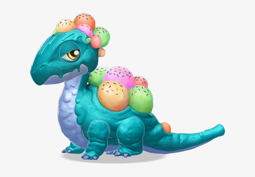 Ice Cream Dragon - Dragon Mania Legends Drago Gelato, transparent png download