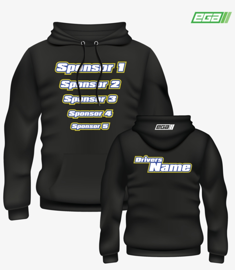 Ega Drivers Name Edition - Hoodie, transparent png download
