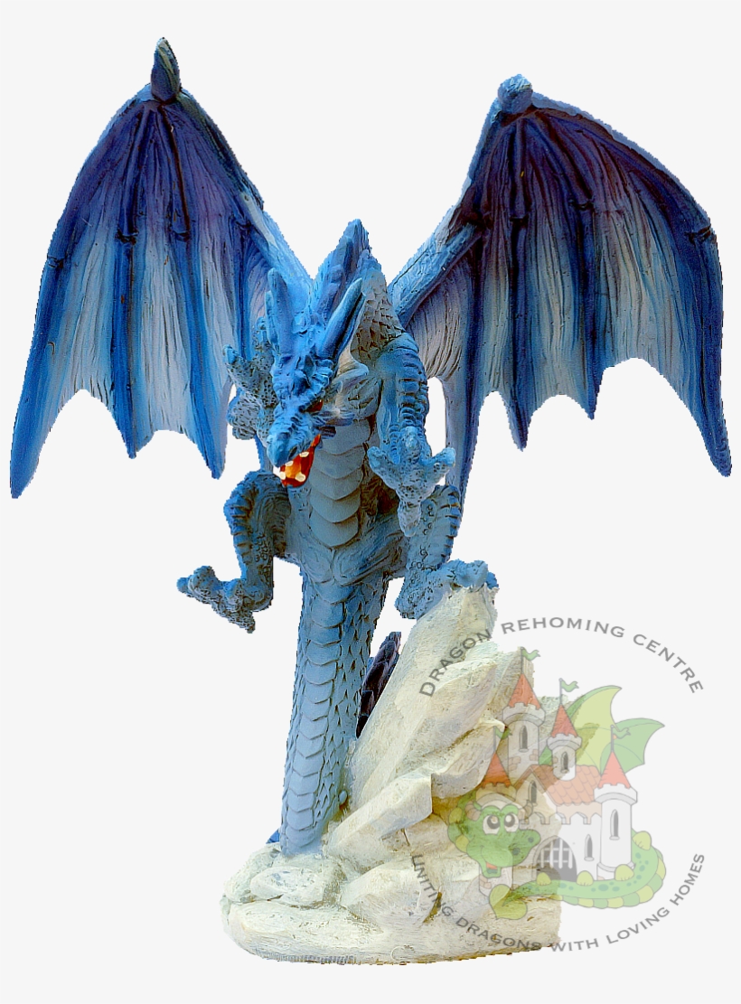 Large Ice Dragon By Netherwood Collectables - Action Figure, transparent png download