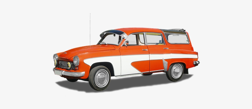 Pkw, Oldtimer, Wartburg 312, Combi - Classic Car, transparent png download