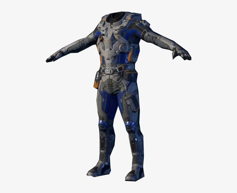 Chest Armor - Deep Space Explorer Armor Mass Effect, transparent png download