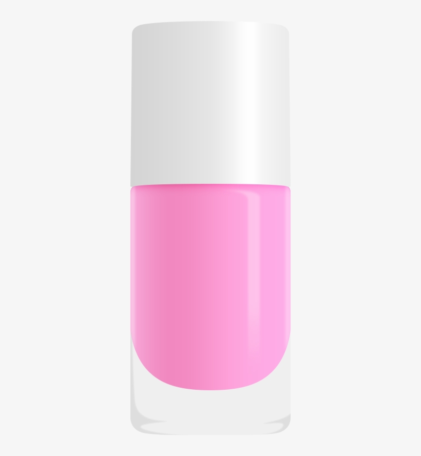 Bubblegum Pink Nail Polish, Non-toxic, Water Based - Nail Polish, transparent png download