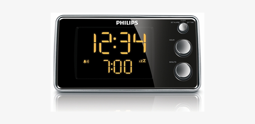 Digital Timer Png Download Image - Philips Aj3551 - Clock Radio, transparent png download