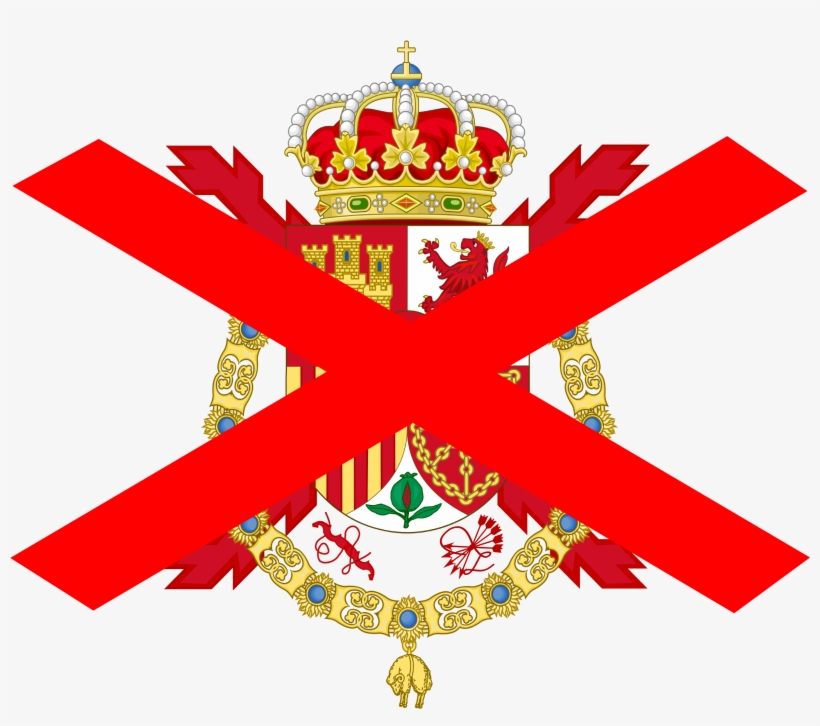 No Spanish Monarchy - Spanish Monarchy Symbol, transparent png download